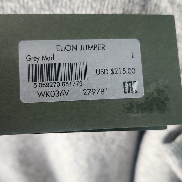 All saints large womens sweater wool - Picture 3 of 6